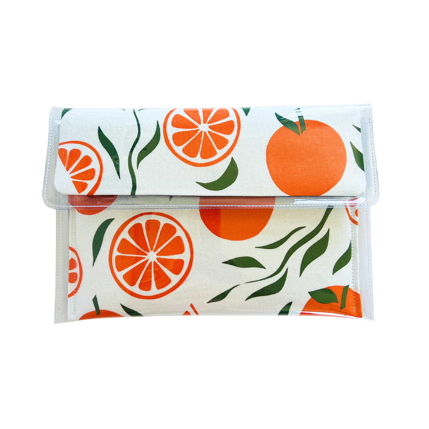 SWEET ORANGE | LARGE CLUTCH
