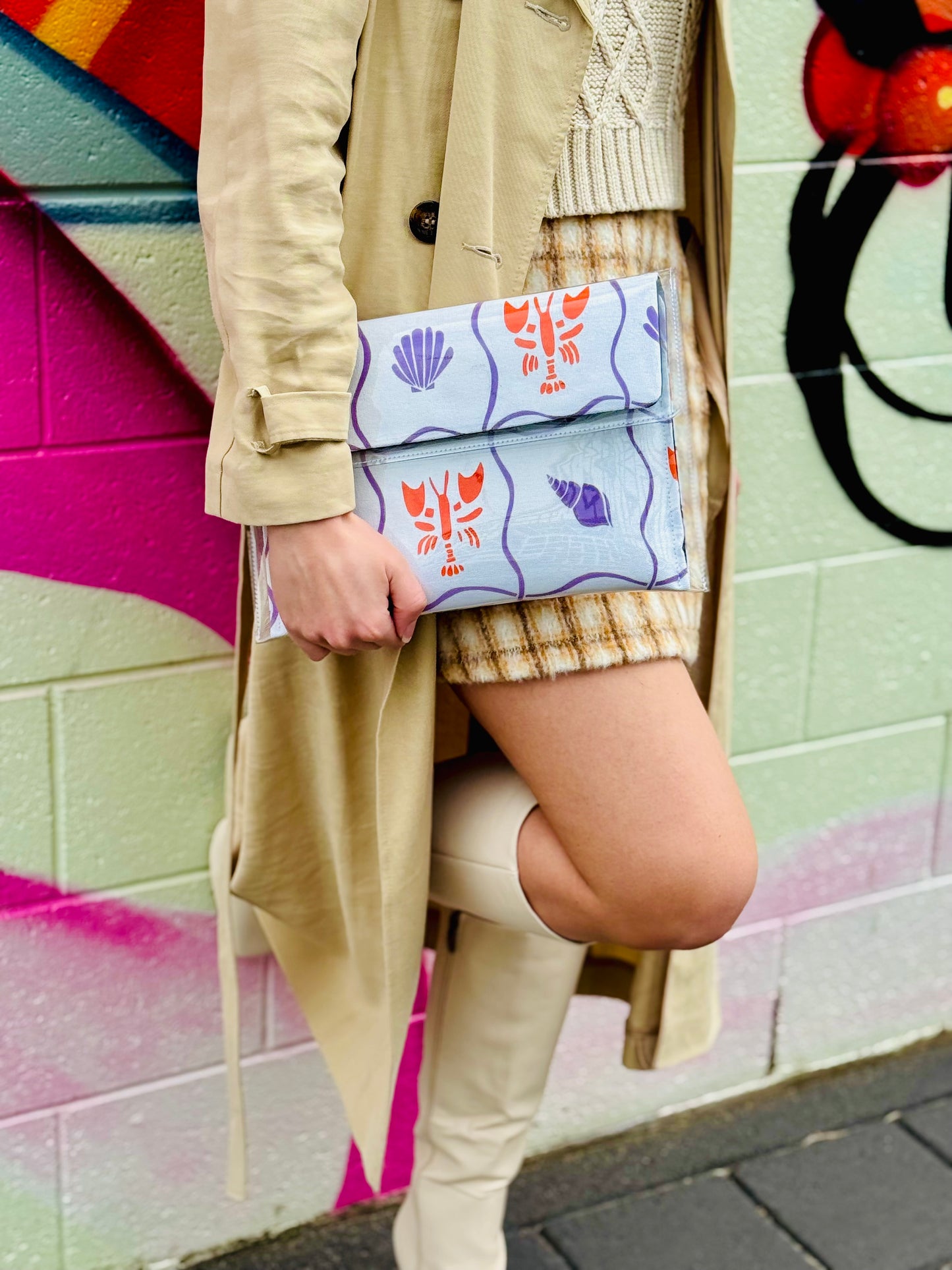 SHELL & CLAW | LARGE CLUTCH