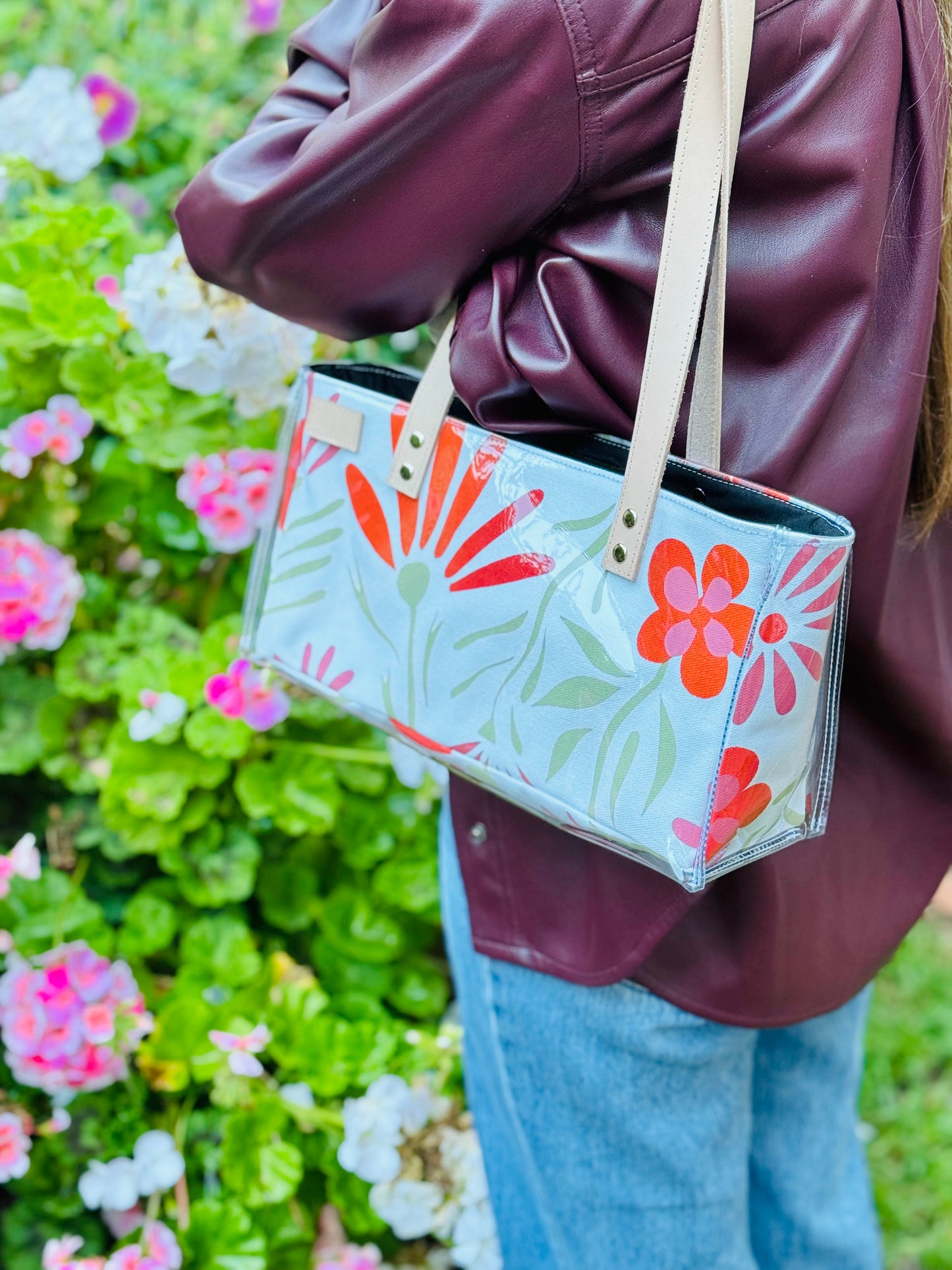 NAN'S GARDEN | RECTANGULAR SHOULDER BAG