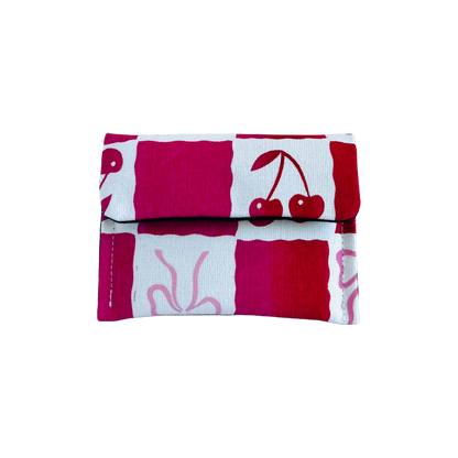 CHERRIES & SILK | SMALL PURSE