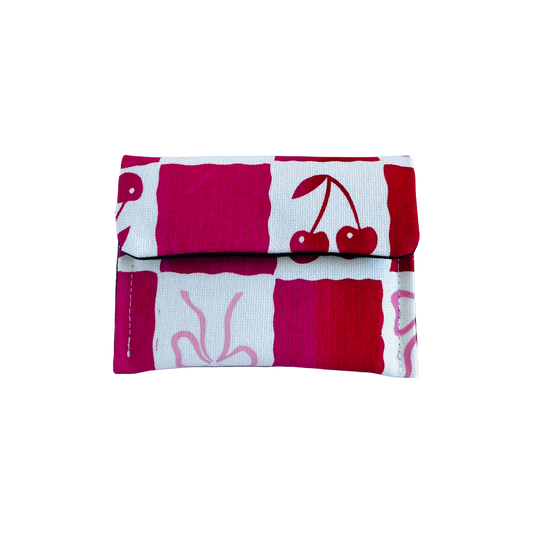 CHERRIES & SILK | SMALL PURSE