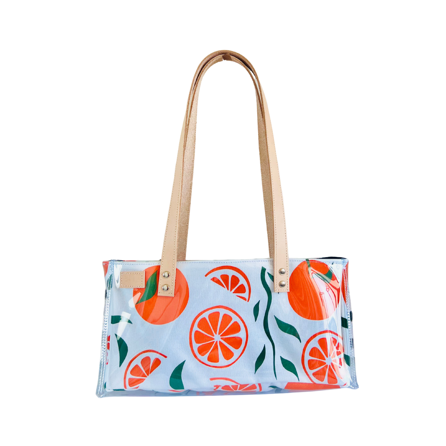 SWEET ORANGE | RECTANGULAR SHOULDER BAG