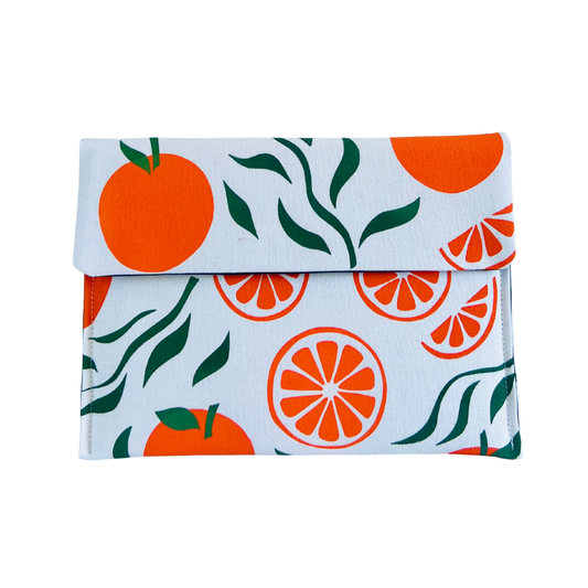SWEET ORANGE | LARGE CLUTCH