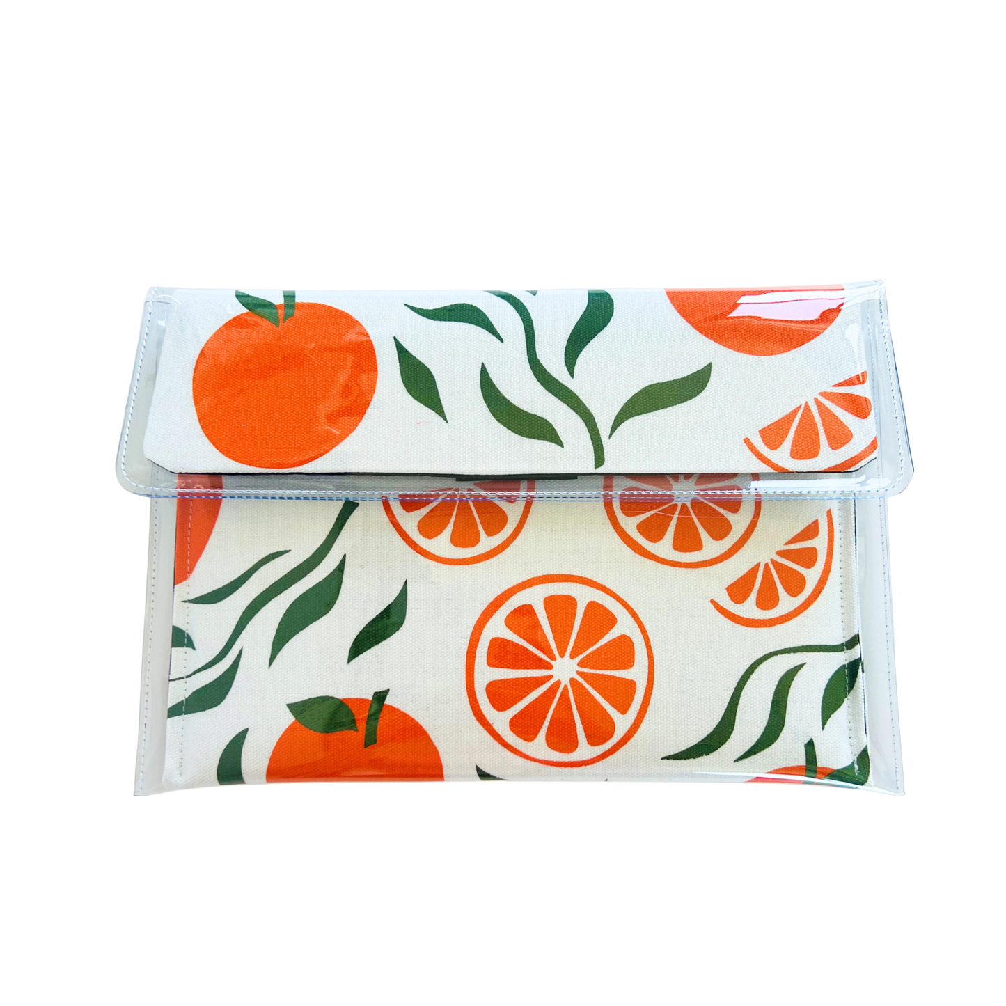 SWEET ORANGE | LARGE CLUTCH