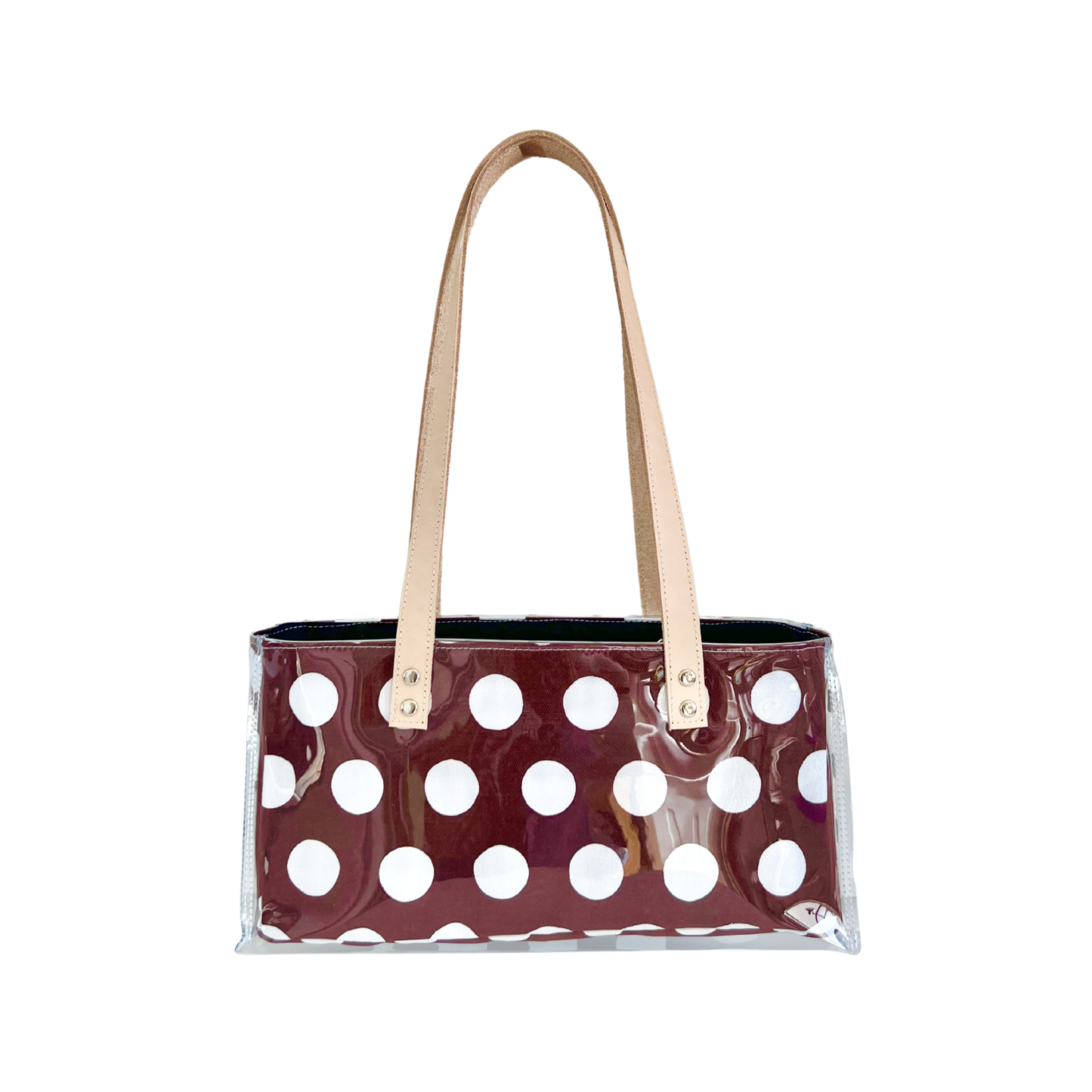 CREAM & COCOA | RECTANGULAR SHOULDER BAG