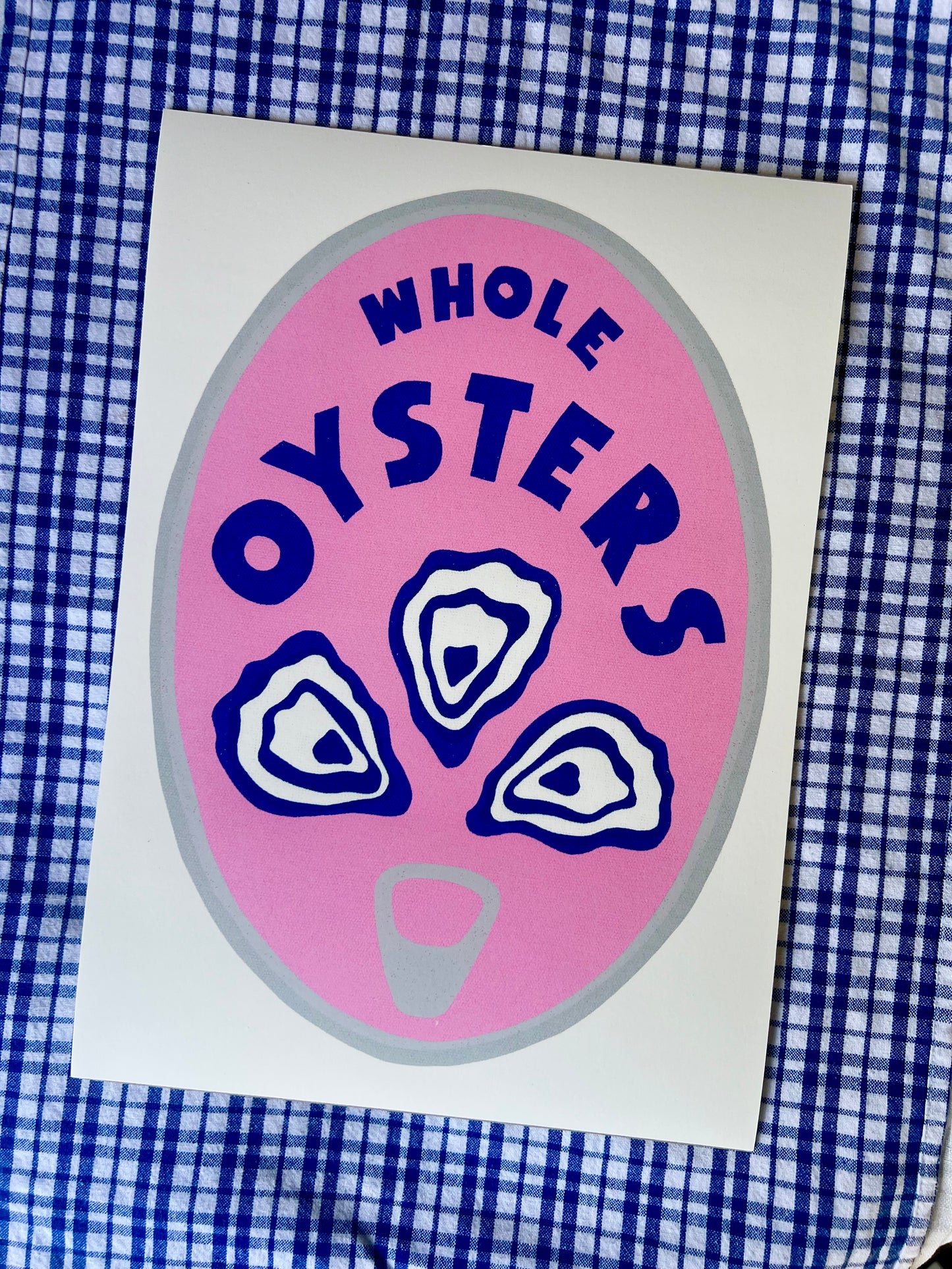 'OYSTERS AT APERITIF' | FINE ART GICLÉE PRINT