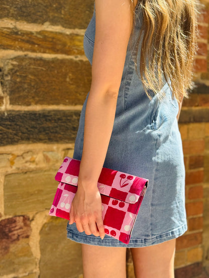 CHERRY BOMB | SMALL CLUTCH