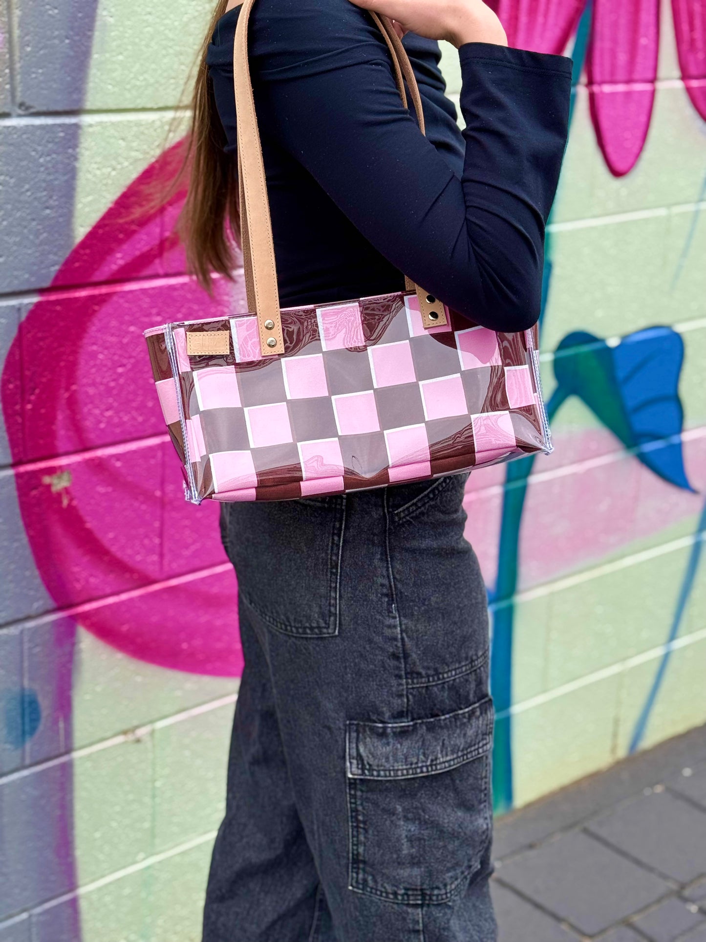 BLUSH & BRONZER | RECTANGULAR SHOULDER BAG